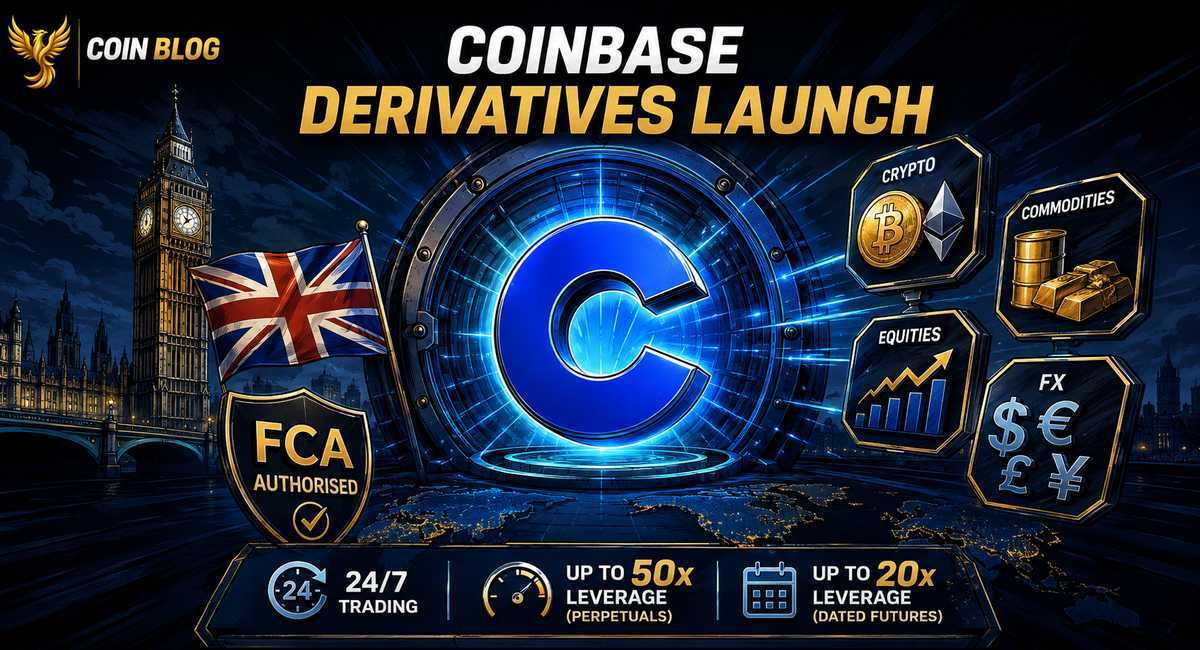 Coinbase выводит полный деривативный набор для профессионалов в Великобритании