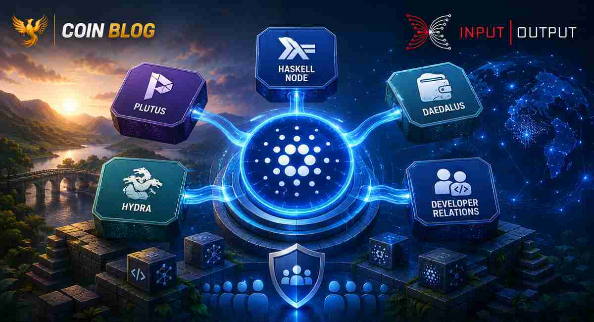 Input Output передаёт часть разработки Cardano независимым командам