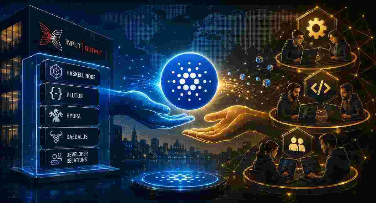 Input Output передаёт компоненты Cardano внешним командам