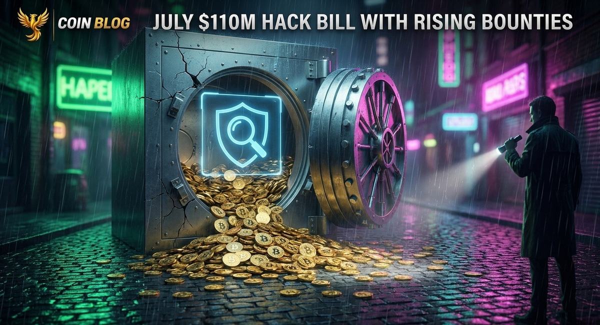 Июльский счёт хаков на $110 млн: security work растёт вместе с потерями