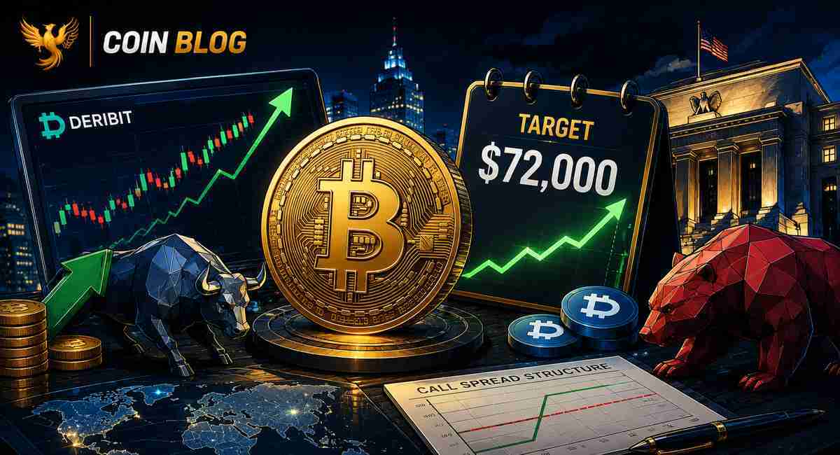 Трейдеры собрали крупную опционную позицию на рост Bitcoin к $72 000