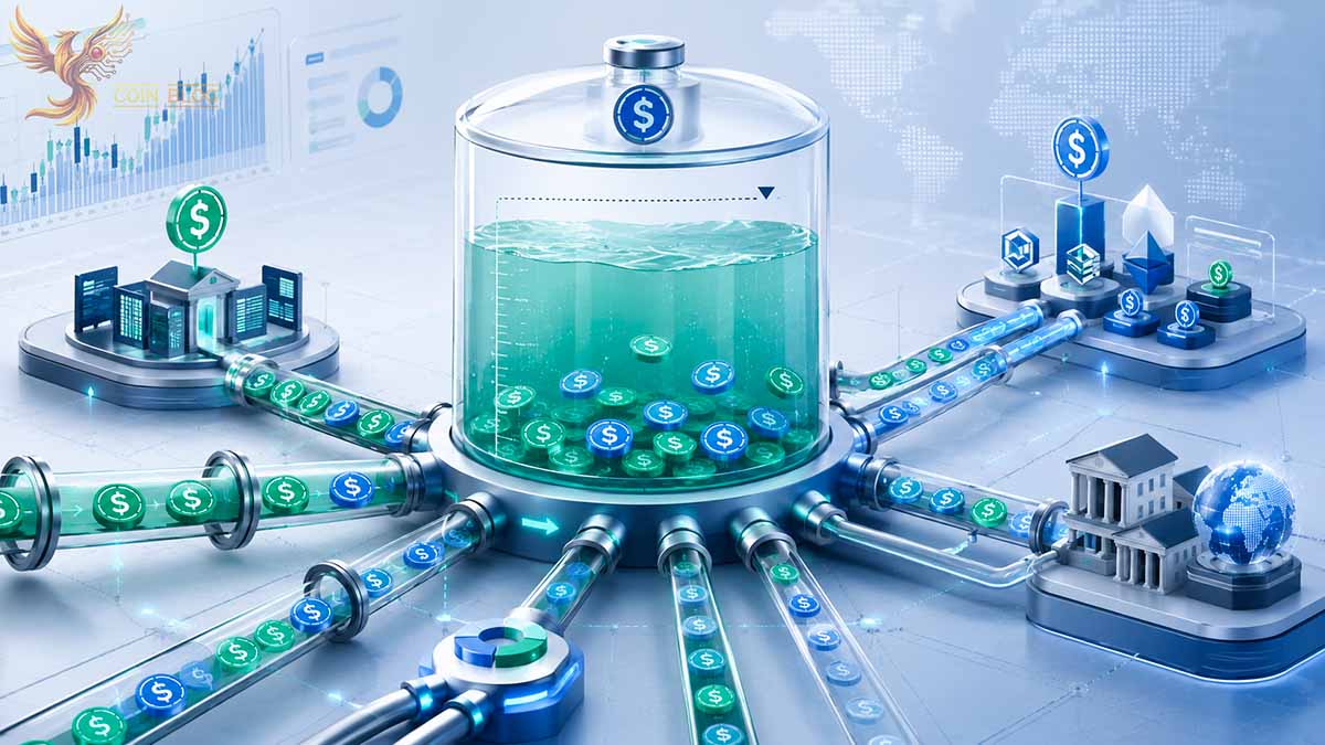 Stablecoin supply откатилась от майского пика