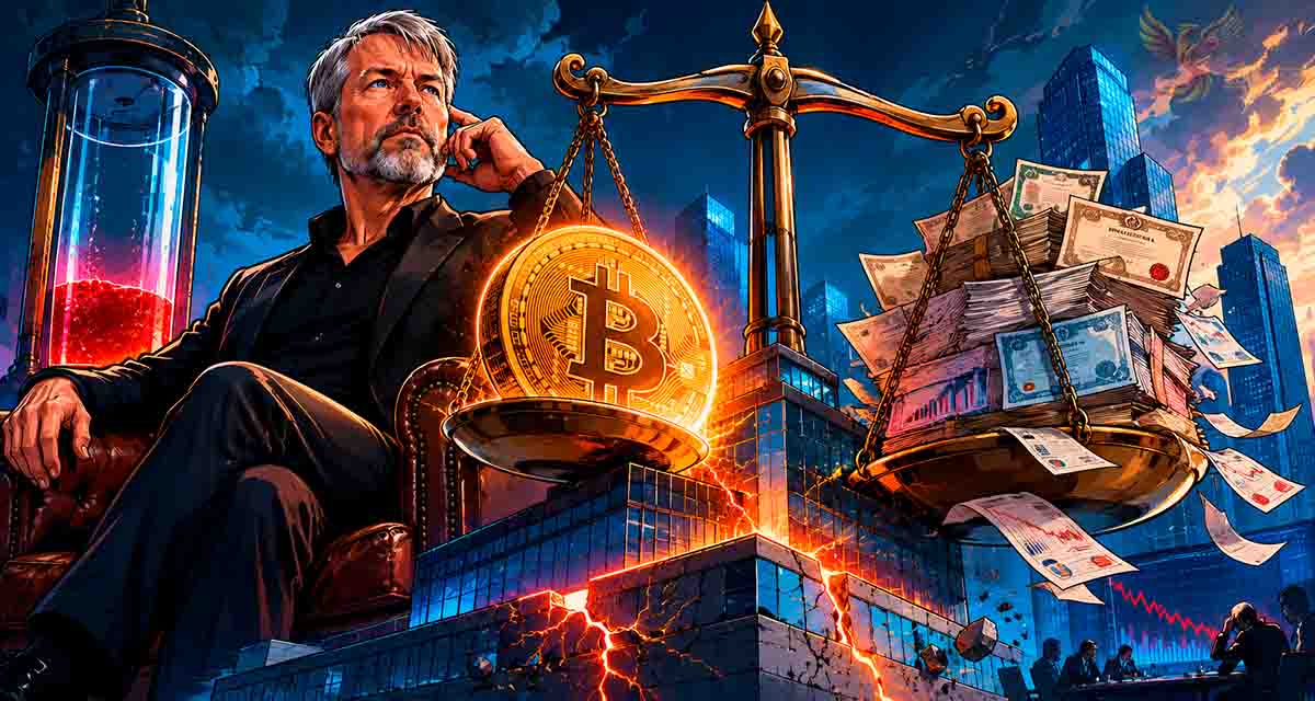 У Strategy впервые инвертировалась биткоин-премия.