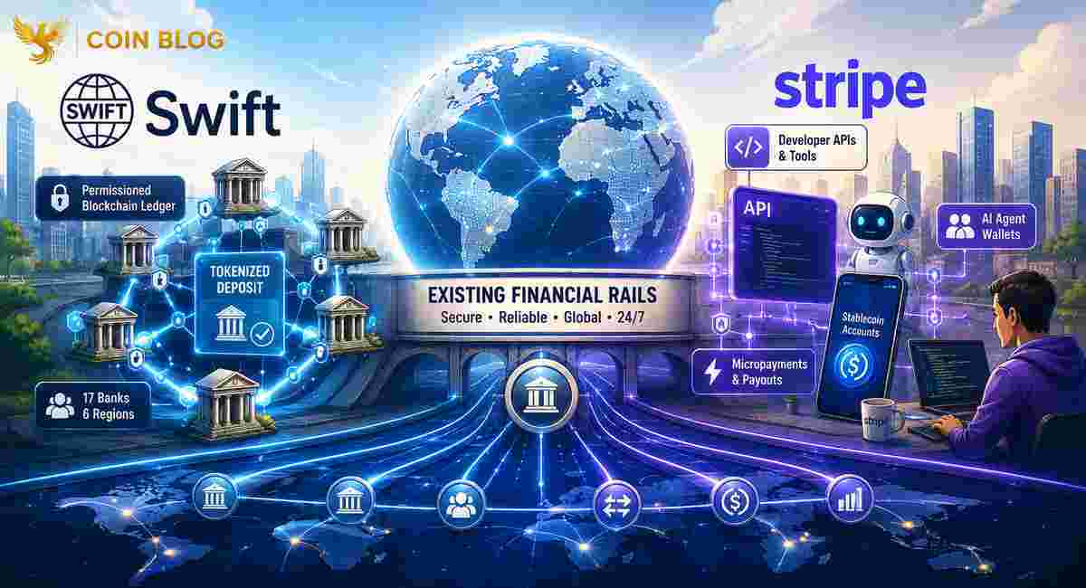 Stripe и Swift строят разные маршруты для цифровых платежей