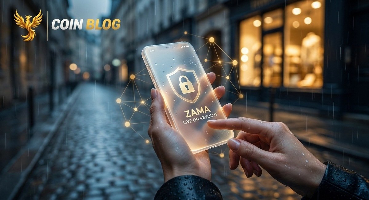Privacy-токен Zama появился в европейском приложении Revolut
