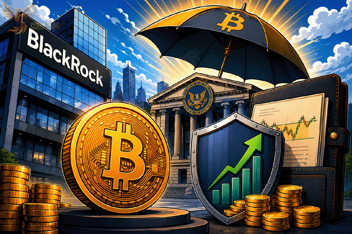BlackRock запускает Биткоин-ETF с пассивным доходом