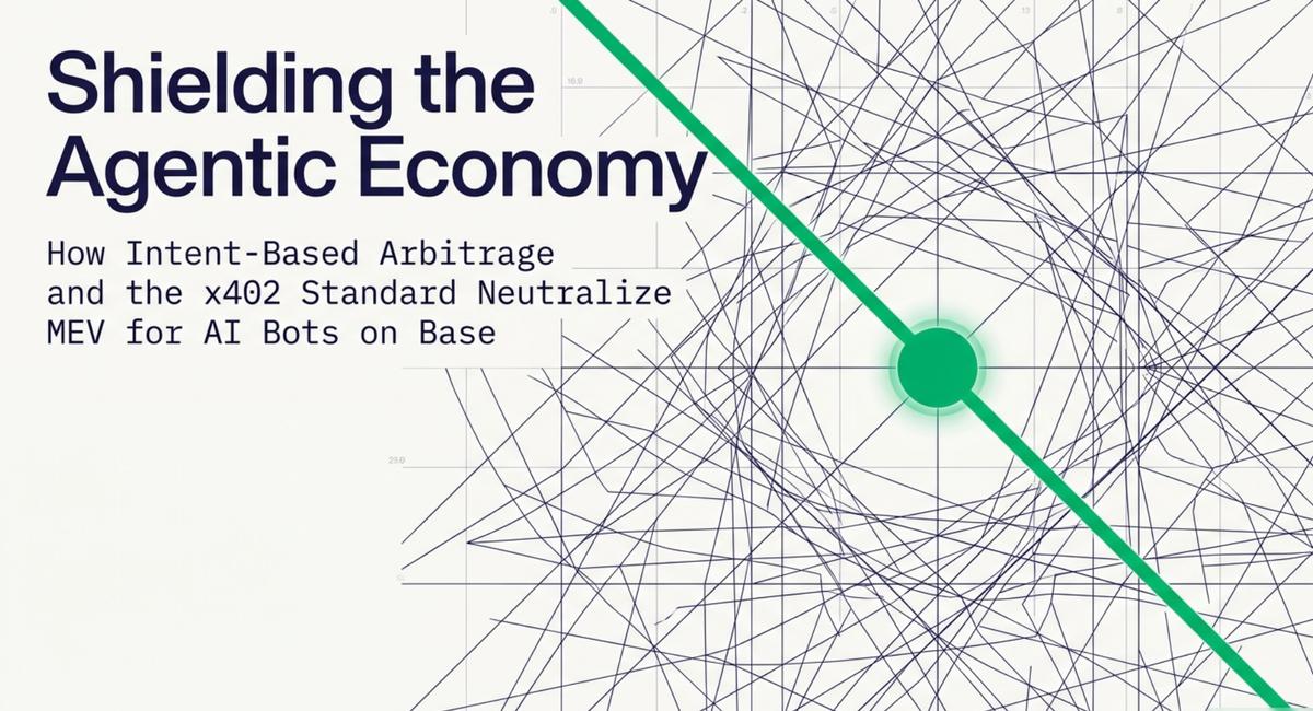 Intent-Based Arbitrage: How Base's x402 Standard Prevents MEV Frontrunning for AI Bots