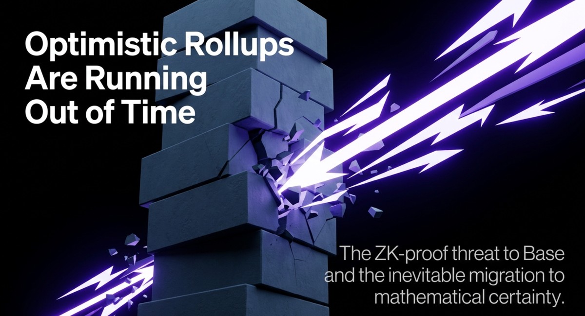 Optimistic Rollups Are Running Out of Time: Why ZK-Proof Infrastructure is Pressuring Base